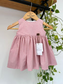 Vestido Lia Rosa Queimado 100% Algodão
