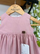 Vestido Lia Rosa Queimado 100% Algodão