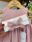 Vestido Lia Rosa Queimado 100% Algodão