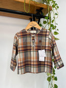 Bata Miguel Flanelado Xadrez Sh 100% Algodão