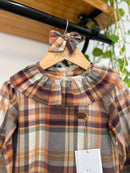 Bata Infantil FLanelado Xadrez Sheila 100% Algodão