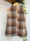 Vestido Flanelado Xadrez Sheila 100% Algodão