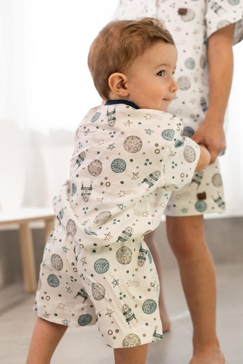 Pijama Universo 100% Algodão