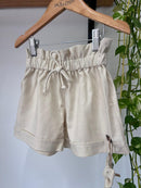 Short Clochard Linho Perlato