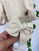 Short Clochard Linho Perlato