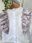 Bata Lili - Coelhinhos do Vale Rosa 100% Algodão