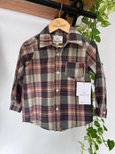 Camisa Henrique Flanelado Xadrez Sônia 100% Algodão