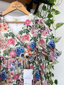 Vestido Maya Floral 100% Algodão - Coleção Amor que Nutre