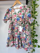 Vestido Maya Floral 100% Algodão - Coleção Amor que Nutre