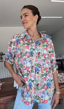 Camisa Flora Floral 100 % Algodão - Coleção Amor que Nutre