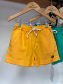 Short Filho Gol de Chinelo Amarelo 100% Algodão