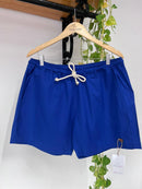 Short Pai Craque de Quintal Azul 100% Algodão