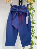 Calça Naty Azul - Náutico 100% Algodão