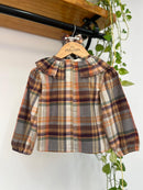 Bata Infantil FLanelado Xadrez Sheila 100% Algodão